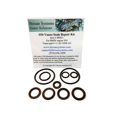  S54 Vanos Seals Repair Kit Beisan Systems  DoctorLavr.com
