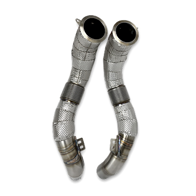 картинка Даунпайп HeatShield S63TU/ N63TU магазин DoctorLavr.com