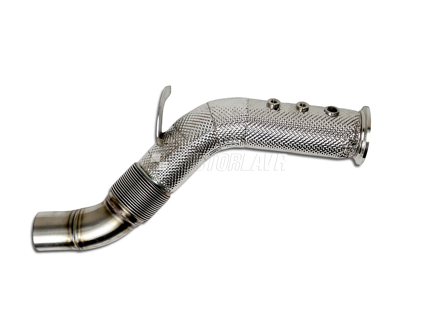 картинка Даунпайп HeatShield N57 от DoctorLavr.com