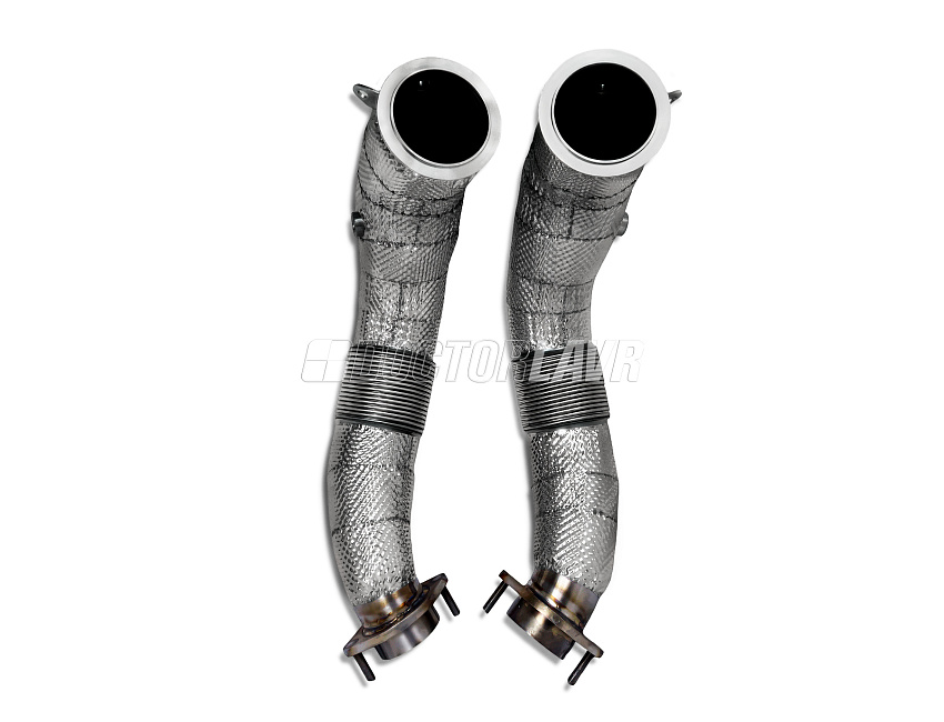 картинка Даунпайп HeatShield S63/ N63 от DoctorLavr.com